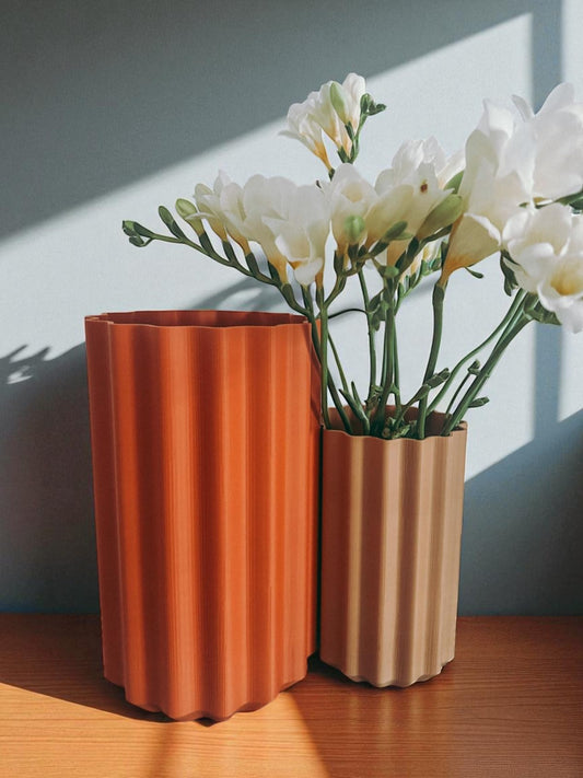 Moderne ribbelvaas