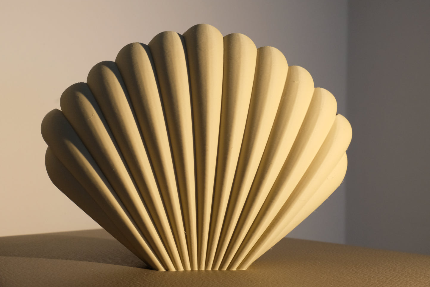 Sea shell vase