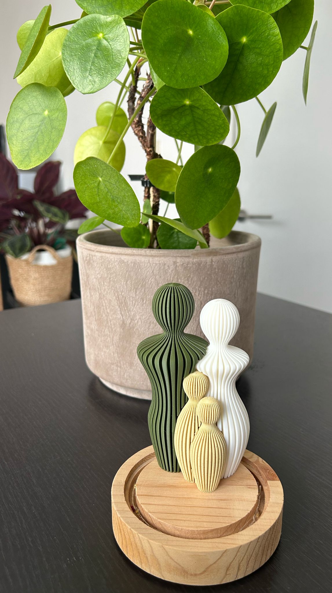 Standbeeld familie