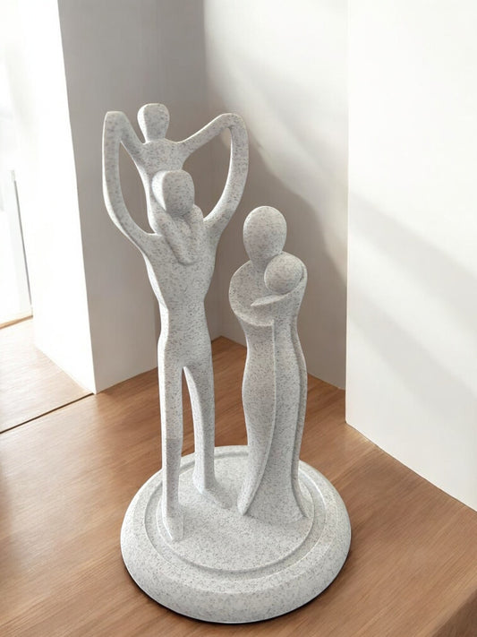 Standbeeld gezinnetje